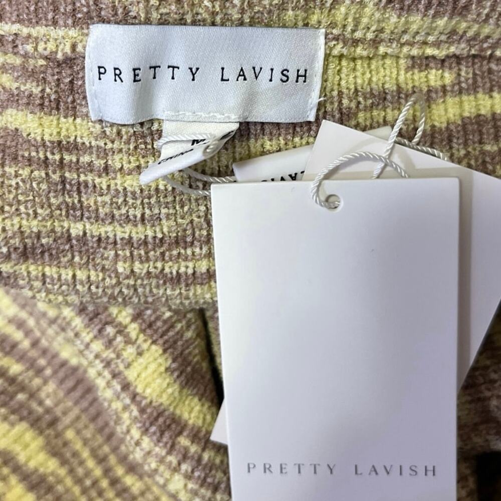 NEW Pretty Lavish Joanna Bardot Off Shoulder Knit Midi Maxi Bodycon Dress Size M - Picture 10 of 11